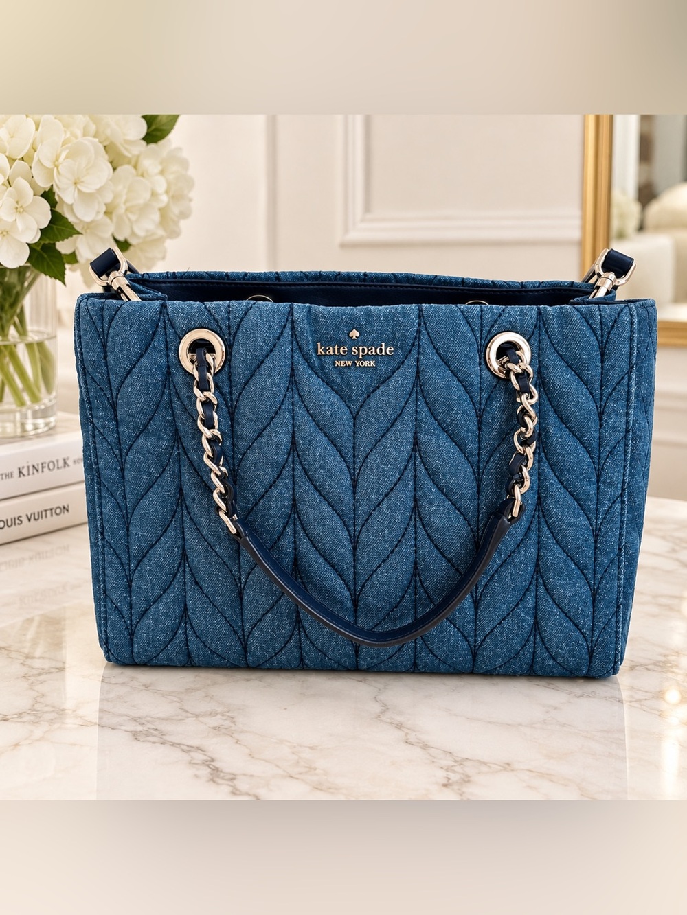 Kate spade blue tote